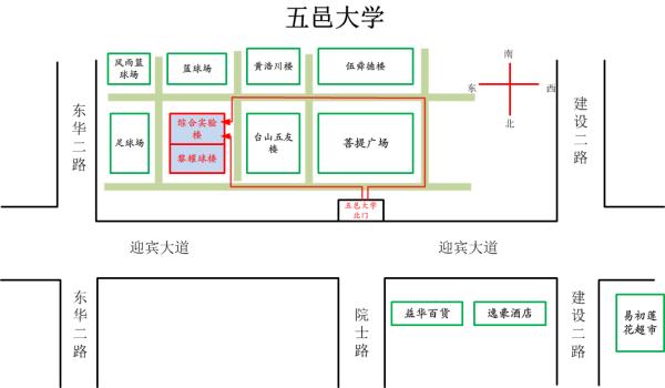 畫學(xué)校平面圖（三年級(jí)畫學(xué)校平面圖）