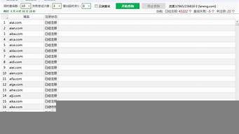域名批量（域名批量查詢工具）