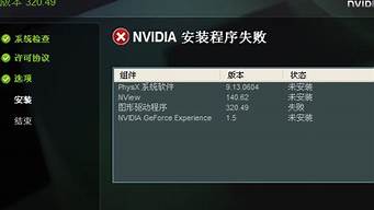 nvidia安裝程序失?。╪vidia安裝程序失敗怎么辦）